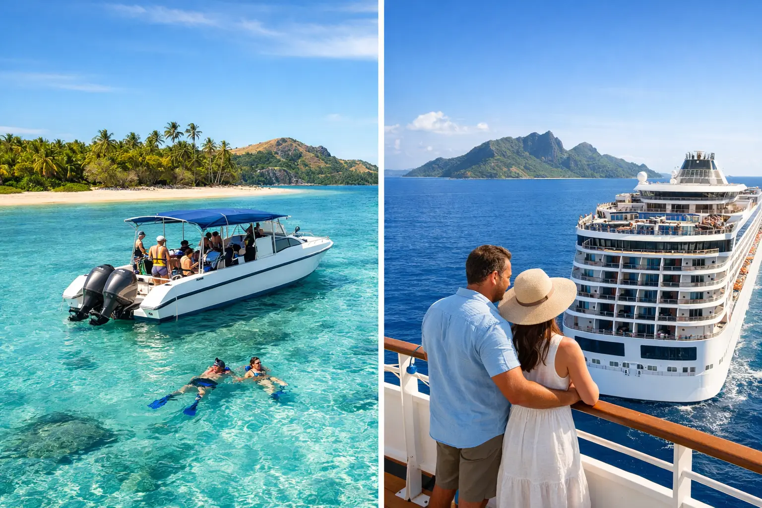 Day Tours Versus Cruises for Your Fiji Holiday